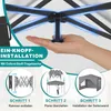 LZQ Pavillon pop-up 2,5 x 2,5 m Pavillon pliable pour Voir les images du produit 3