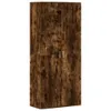 vidaXL Skriňa na topánky z dymového duba 80x39x178 cm Náhľad obrázku produktu 1