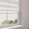 Doppelrollo klemmfix ohne bohren 120 x 150 cm (BxH) Weiß Produktbild-Vorschau 9