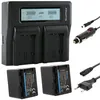 2x Akku + Lader für Panasonic VW-VBT380  HC-V550  VXF999  Produktbild-Vorschau 1