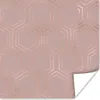 MuchoWow® Poster Sechseck - Rosa - Muster 30x30 cm - Produktbild-Vorschau 1