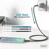 Digitus Kabel silikonowy USB, USB 40 Gb/s, 1 m, czarny, 1 Podgląd zdjęcia produktu 14