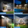 112 LED Solarlampen für Außen mit Bewegungsmelder, IP64 Produktbild-Vorschau 5