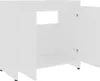 Armoire de salle de bain Blanc 60x33x61 cm Bois composite Voir les images du produit 14