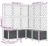 vidaXL květináč s mříží modrošedý 120x120x136 cm PP Náhled obrázku produktu 6