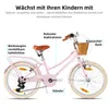 Vélo pour enfant, modèle fille, tailles 20/24 pouces, 7 Voir les images du produit 2