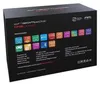 The image shows the retail packaging of a Dreambox One Ultra HD device, highlighting its main features with icons and text. Produktbild-Vorschau