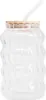 HOMLA BUBBLY Riffelglas mit Strohhalm 0,75 l Produktbild-Vorschau 6