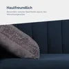 Dekokissen 60x60 cm Anthrazit, Chenille Kissenhülle mit Produktbild-Vorschau 4