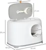 PawHut Katzentoilette mit Haube für Katzen bis 5 kg Produktbild-Vorschau 10