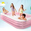 INTEX 58487NP - Swimcenter - Family (rosa, 305x183x56cm) Anteprima dell’immagine prodotto 12
