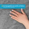 Velours Teppichfliesen hellgrau Schatex Teppichbodenfliesen Produktbild-Vorschau 6