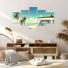 Bild auf Leinwand - Leinwandbild - Auto Surfbrett Strand Produktbild-Vorschau 7