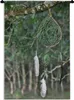 MuchoWow® Wandteppich Wandbehang Ein grüner Traumfänger in Produktbild-Vorschau 1