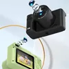 ZELURXX Mini Digitalkamera mit Ständer, Dual-Kamera, 1080P Produktbild-Vorschau 4