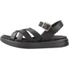 GEOX Sandalette XAND, Glattleder, Schwarz, Damen Produktbild-Vorschau 2