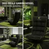 ML-Design Gaming podlahová stolička čierno-zelená, Náhľad obrázku produktu 6