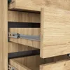 Cassettiera stretta combinata SAVRILA - rovere artisan Anteprima dell’immagine prodotto 3