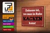 Holzschild Spruch 18x12cm Zuhause wo in Ruhe kacken kann Produktbild-Vorschau 4