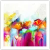 Poster - Poster ohne Rahmen - Blumen Wiese Sommer - 60x60 Produktbild-Vorschau 1