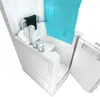 Seniorendusche und Sitzwanne Kombination Wanne mit Tür S10D Produktbild-Vorschau 7