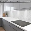 Küchenrückwand Ziegelwand hellgrau 60 x 300 cm - Produktbild-Vorschau 3