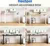 FLEXISPOT Höhenverstellbarer Schreibtisch 160x70cm-mit 2 Produktbild-Vorschau 8