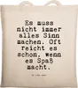 Mr. & Mrs. Panda Tote Bag Es muss nicht immer... - Produktbild-Vorschau 1