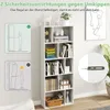 COSTWAY 5-poziomowy regał na książki, regał na książki do Podgląd zdjęcia produktu 4