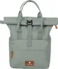 A green backpack is shown from the front against a white background. Produktbild-Vorschau