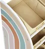 Kinderregal mit Boxen aus Textil RAINBOW, MDF Produktbild-Vorschau 5