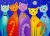 Enjoy Puzzle Katzen Puzzle - 1000 Teile buntes Spielzeug Produktbild-Vorschau 1