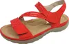 Rieker  Chaussures pour femmes Sandales Rouge Loisirs, Voir les images du produit 3