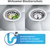 Siebkorbventil 114mm Anschluss 1" für Überlauf Produktbild-Vorschau 3