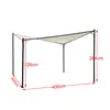 A diagram of a garden pavilion with dimensions indicated. Produktbild-Vorschau