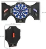 SPORTNOW Elektronische Dartscheibe, Dartboard mit 6 Produktbild-Vorschau 3