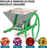 Wiltec Broyeur manuel de fruits – 496 x 458 x 241 mm – 7 L Voir les images du produit 6