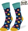 SKIETY Bunte Lustige Socken für Erwachsene Baumwolle, Dots Produktbild-Vorschau 2