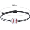 Sport-Armband, Fußball, geflochten, Uni, verstellbares Produktbild-Vorschau 4