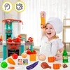 Malplay Kinderküche Spielküche mit 2 Herdplatten Produktbild-Vorschau 5