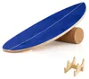 COSTWAY Surfin Balance Board z brezového dreva, balančná Náhľad obrázku produktu 1