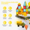Fits4Kids Piastrelle magnetiche - 90 pezzi - Blocchi da Anteprima dell’immagine prodotto 7