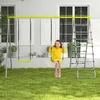 Set da gioco per bambini Outsunny, composto da altalena, Anteprima dell’immagine prodotto 2
