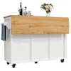 Mobiletto da cucina con ruote e piano di lavoro pieghevole, Anteprima dell’immagine prodotto 9