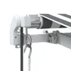 markýza vidaXL Automatic Anthracite & White 350x250 cm Náhled obrázku produktu 6