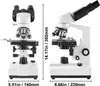 Microscope composé binoculaire SucceBuy, grossissement 40 à Voir les images du produit 8