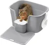 Feandrea extragroße Katzentoilette, für große Katzen, mit Produktbild-Vorschau 1