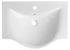 Aqualine ZARA 65 Keramik-Waschtisch 64,5x46cm, weiß Produktbild-Vorschau 5
