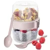 Orion Pot à yaourt avec cuillère et bol Pot à yaourt Müsli Voir les images du produit 2