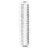 A clear, well-lit image of a transparent ruler with markings. Produktbild-Vorschau